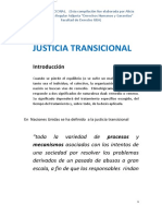 Clase Justicia Transicional