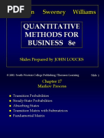 Anderson Sweeney Williams: Quantitative Methods For Business 8E