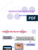 Asuhan Keperawatan Dengan DHF: Dyna Apriany., SKP., Mkep