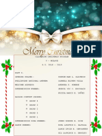 Christmas Party Program