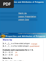 Lesson 6.1 Polygons