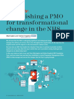 Establishing A PMO For Transformational Change in The NHS: Case Study