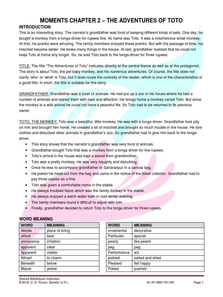 moments-chapter-2-the-adventures-of-toto-pdf-animals-and-humans