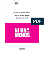 Encuesta Ni Una Menos COPES INFORME FINAL Enero 2016