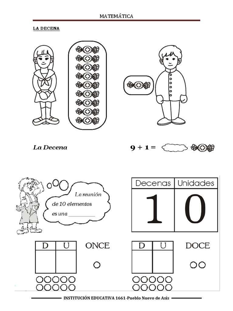 Actividades de la Decena para Niños | PDF | Ciencias sociales