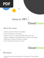 AWS Solution Architect