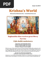 Ci Ā-Dadhi-Mahotsava: Raghunātha Dāsa Receives Great Mercy