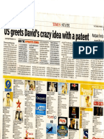 Times of India News US Patent-1