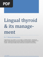 Download Lingual Thyroid by Dr T Balasubramanian SN41385261 doc pdf