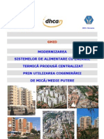 Ghid - Modernizarea Sistemelor de Alimentare Cu Energie Termica Produsa Centralizat Prin Utilizarea Cogenerarii de Mica/medie Putere