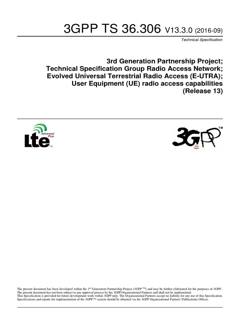 3gpp Ts 38.306