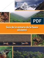 Guía de Inventario de La Fauna Silvestre (MINAM, 2015)