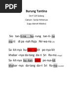 Burung Tantina Docx