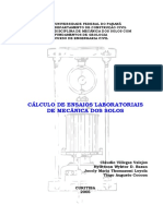 Ensaios de Lab. Mec Solos