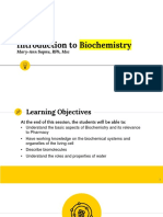 I. Introduction To Biochemistry PDF
