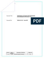 Document Title: Penetrant Flaw Detection Procedure: in Accordance With Bs en 571-1