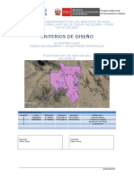 Criterios de Diseño Alcantarillado