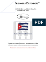 EXPATRIACIONES CUBA - COMUNICACIÓN PROCEDIMIENTO ESPECIAL NACIONES UNIDAS