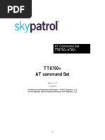 TT8750+AT001 - SkyPatrol AT Command Set - Rev 1 - 17