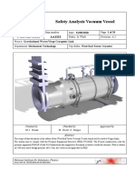 Safety Analysis Vacuum Vessel: 47110-MT-00003 AA1322