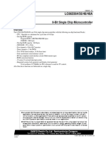 8-Bit Microcontroller Technical Specifications