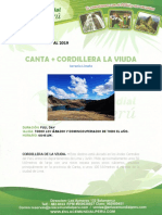 Canta + Cordillera La Viuda - Fullday2019