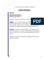 CARTA NOTARIAL Por Repeticion