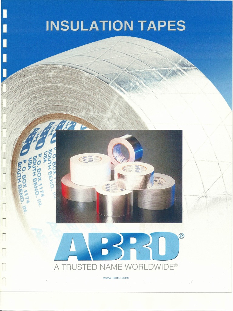 9.0 Abro Tape FSK Data Sheet PDF Adhesive Aluminium Foil