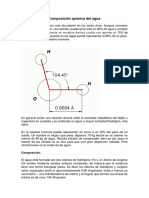 Composición Química Del Agua