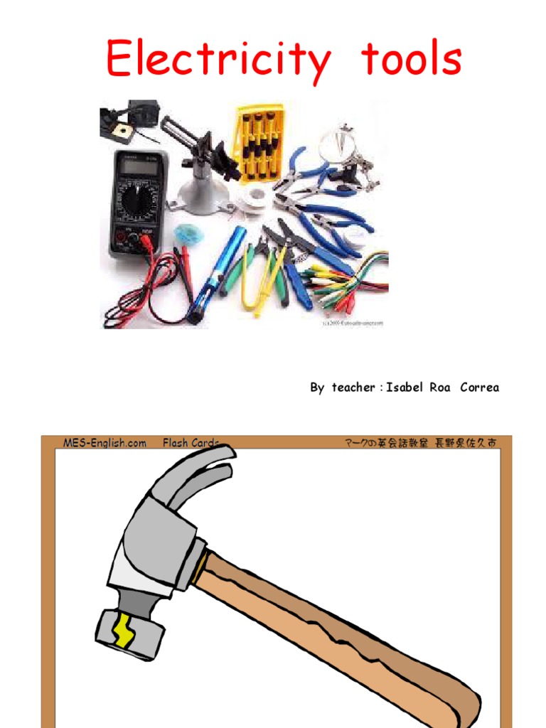 Essential Electricity Tools List | PDF