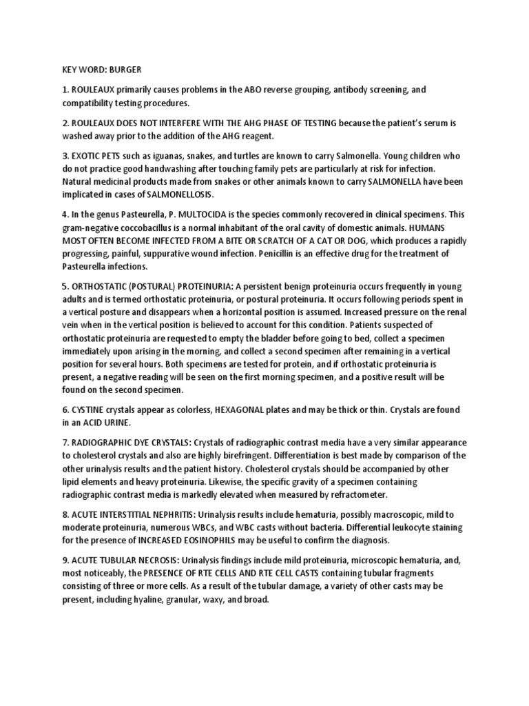 Clinical Laboratory Science Review Free Pdf