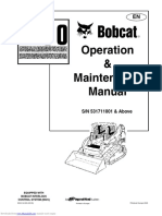 Bobcat T190 Operation Maintenance Manual