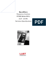 VF1 Technicalspecifications 031997 EN PDF