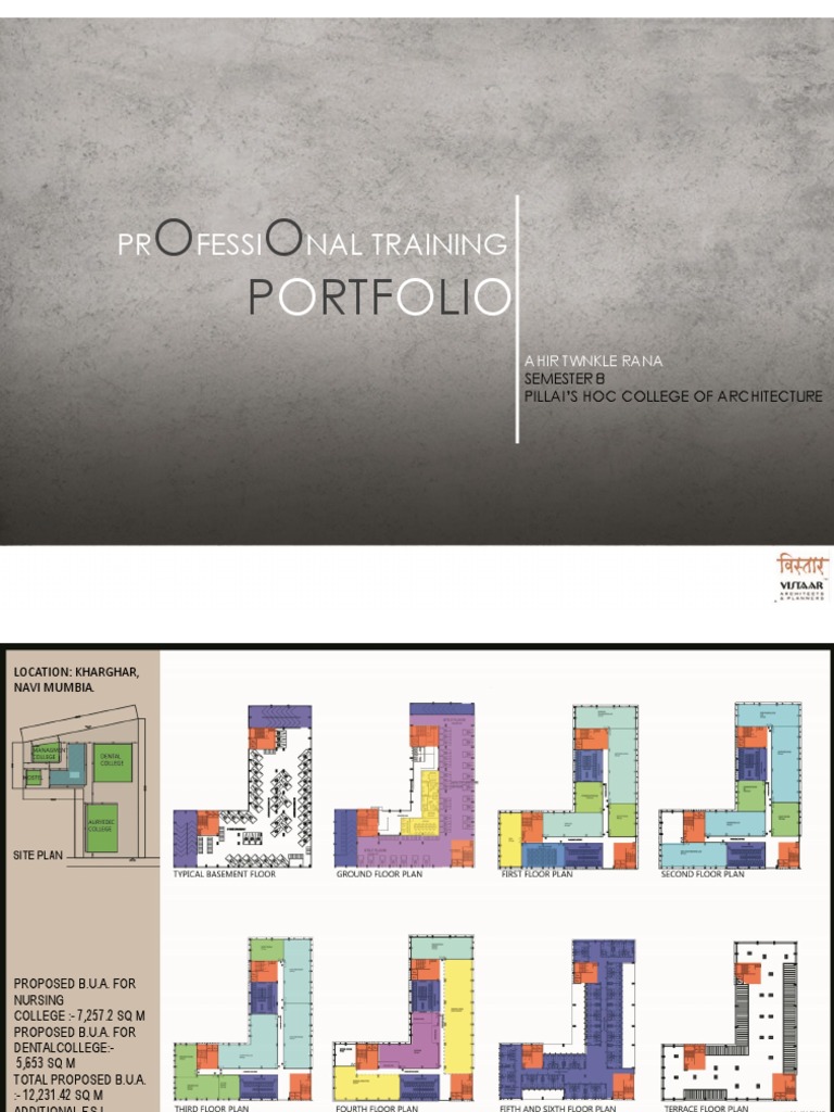 Architectural Training Portfolio Overview | PDF | Queensland | Art Media