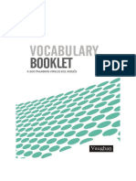 Vocabulary Booklet Pocket 