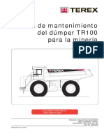 Manual de mantenimiento del dúmper TR100