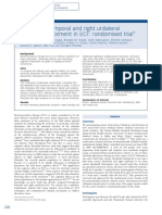 Bifrontal, Bitemporal and Right Unilateral Etc