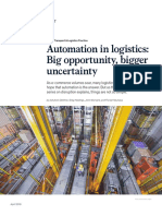 Automation in Logistics Big Opportunity Bigger Uncertainty VF