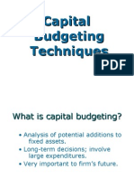 Capital Budgeting