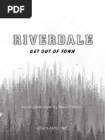 Riverdale Get Out Of Town Excerpt Pdf Archie Comics