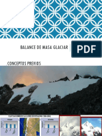 Balance de Masa Glaciar PDF