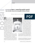 Mariñez, Funcionalismo y Reconfiguración Social Una Revisión Crítica de La Sociología de Talcott Parsons, 2005 PDF