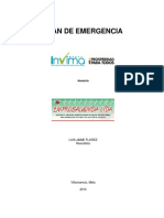 Plan Emergencia Villavicencio Orinoquía