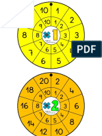 LLavero Tablas de Multiplicar 2018 - Parte2 PDF