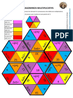 Hexagominos Multiplicatifs PDF