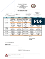 Curriculum Grade: Room Assignment: SHS Building 1, Room 9 Section: No. of Enrollees: Male: - Female: - Adviser: BANDILLA. DELZA E