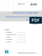 Manual Del Usuario BDUA v-6