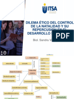 Dilema Ético Del Control de La Natalidad Y Su Repercusión en El Desarrollo Sostenible