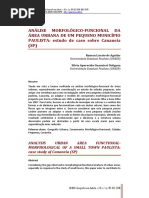 Análise Morfológico- Funcional Da Área Urbana de Um Pequeno Município Paulista