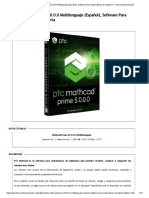 PTC Mathcad Prime v5.0.0.0 Multilenguaje (Español)